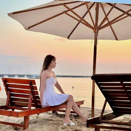 Hoang Hon Beach House Дуонг-Донг Экстерьер фото