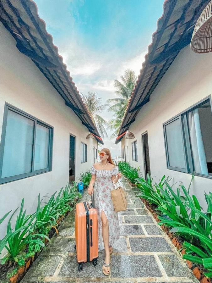 Hoang Hon Beach House Дуонг-Донг Экстерьер фото